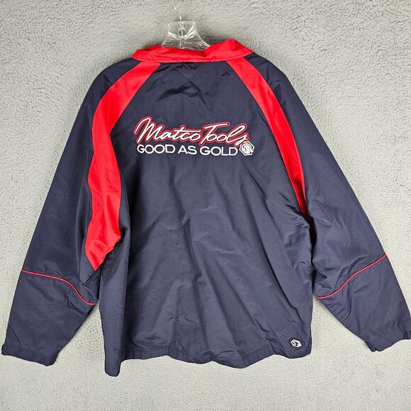 Matco Tools ‘Good as Gold’ Zip Up Wind Breaker Jacket Size XL Embroidered - Picture 3 of 10